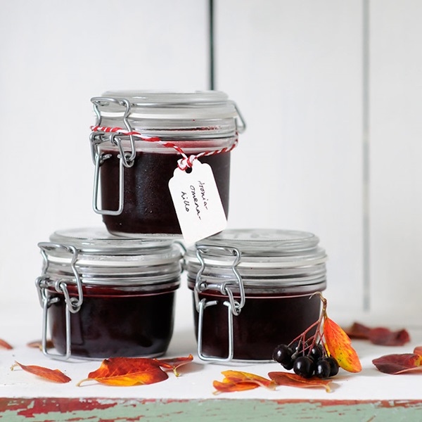 Μαρμελάδα από μαύρο chokeberry