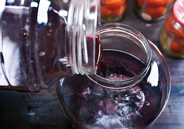 Σπιτικό κρασί από chokeberry