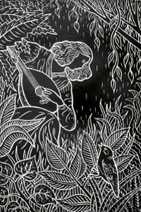 Sgraffito - διακοσμητική σκάλισμα σε γύψο Sgraffito - διακοσμητική σκάλισμα σε γύψο