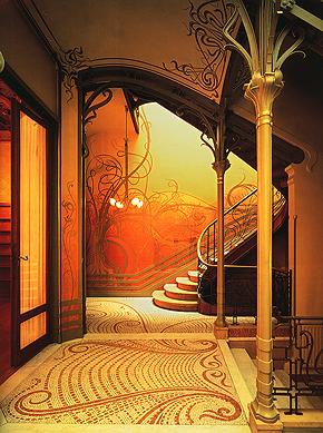 Art Nouveau στο εσωτερικό