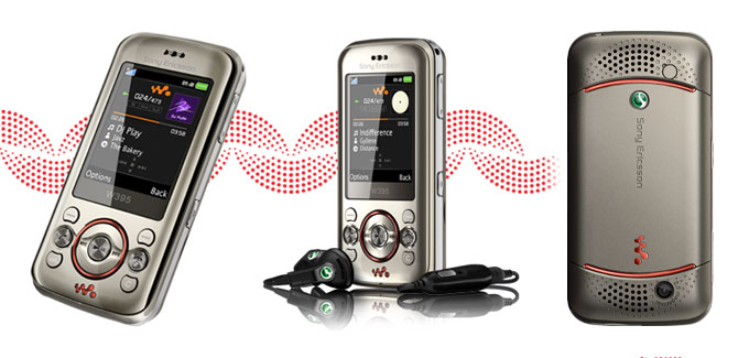 Sony Ericsson Walkman W395 κινητό τηλέφωνο